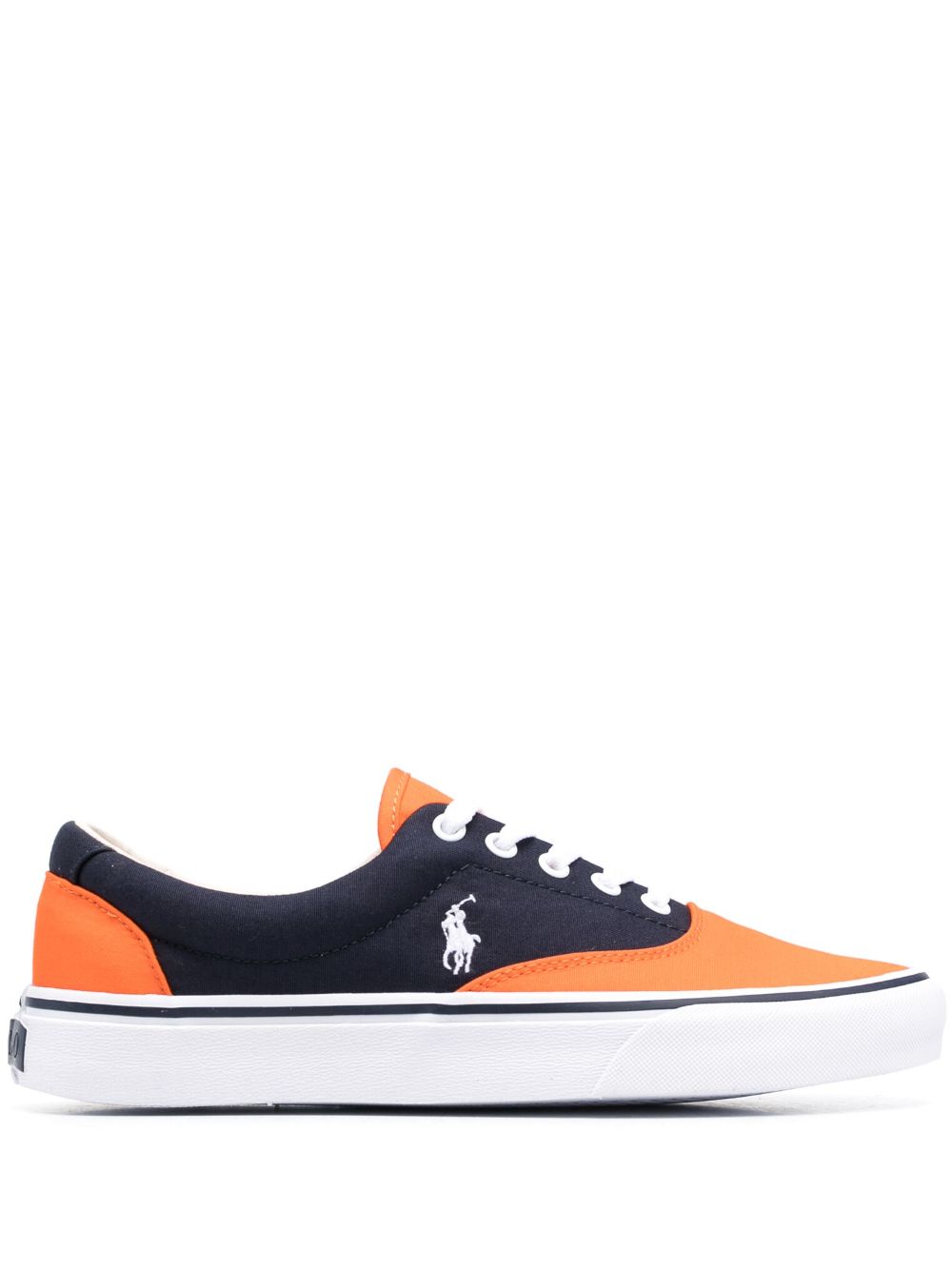 Polo Ralph Lauren panelled lace-up sneakers - Orange von Polo Ralph Lauren