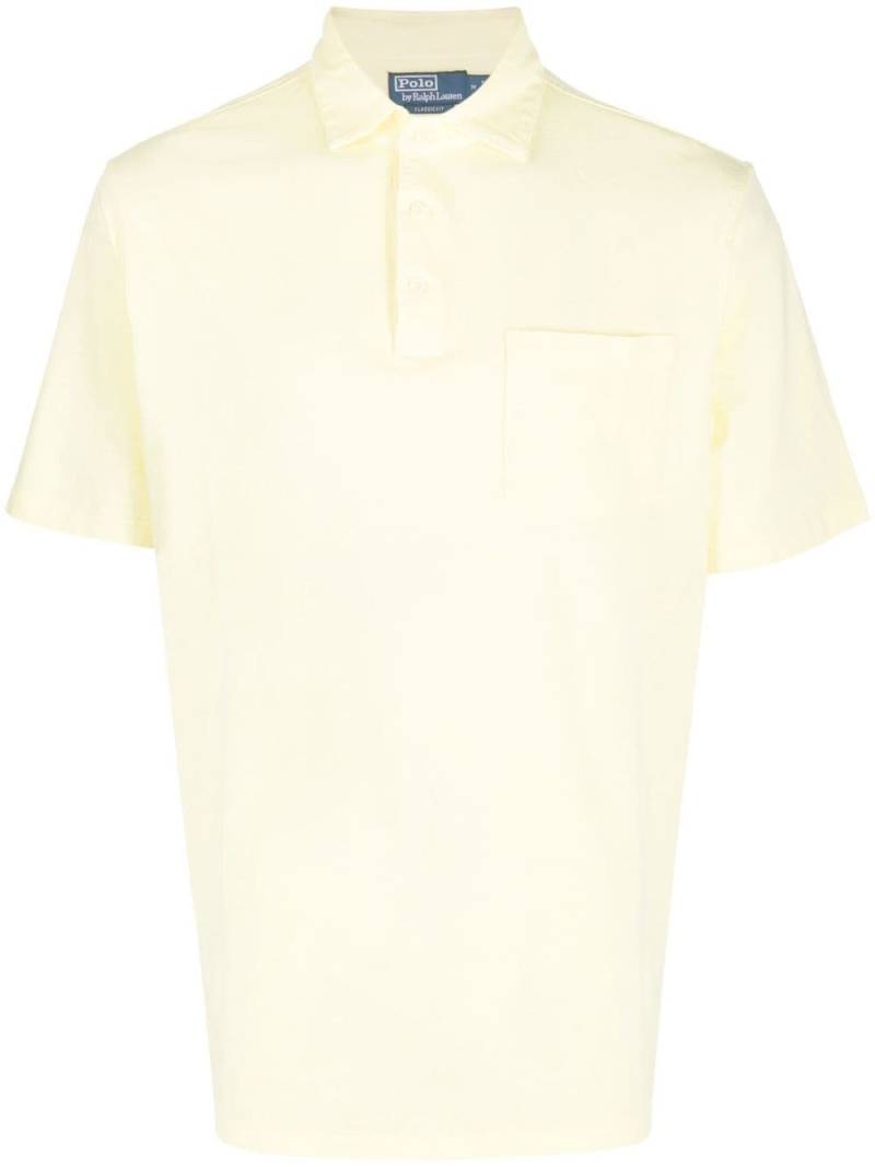Polo Ralph Lauren patch-pocket polo shirt - Yellow von Polo Ralph Lauren
