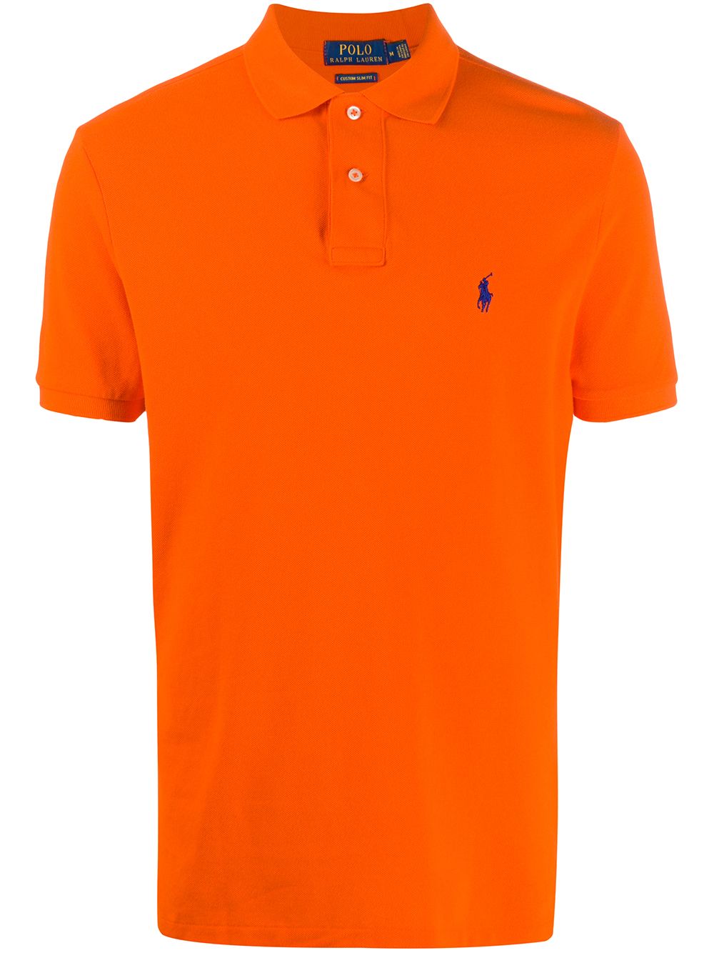 Polo Ralph Lauren logo-embroidered piqué polo shirt - Orange von Polo Ralph Lauren