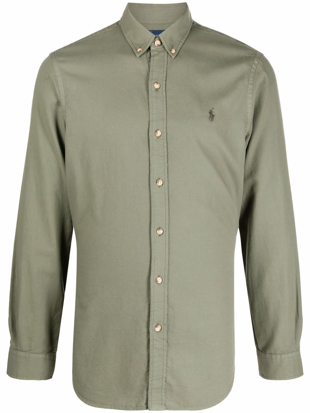 Polo Ralph Lauren plain button shirt - Green von Polo Ralph Lauren