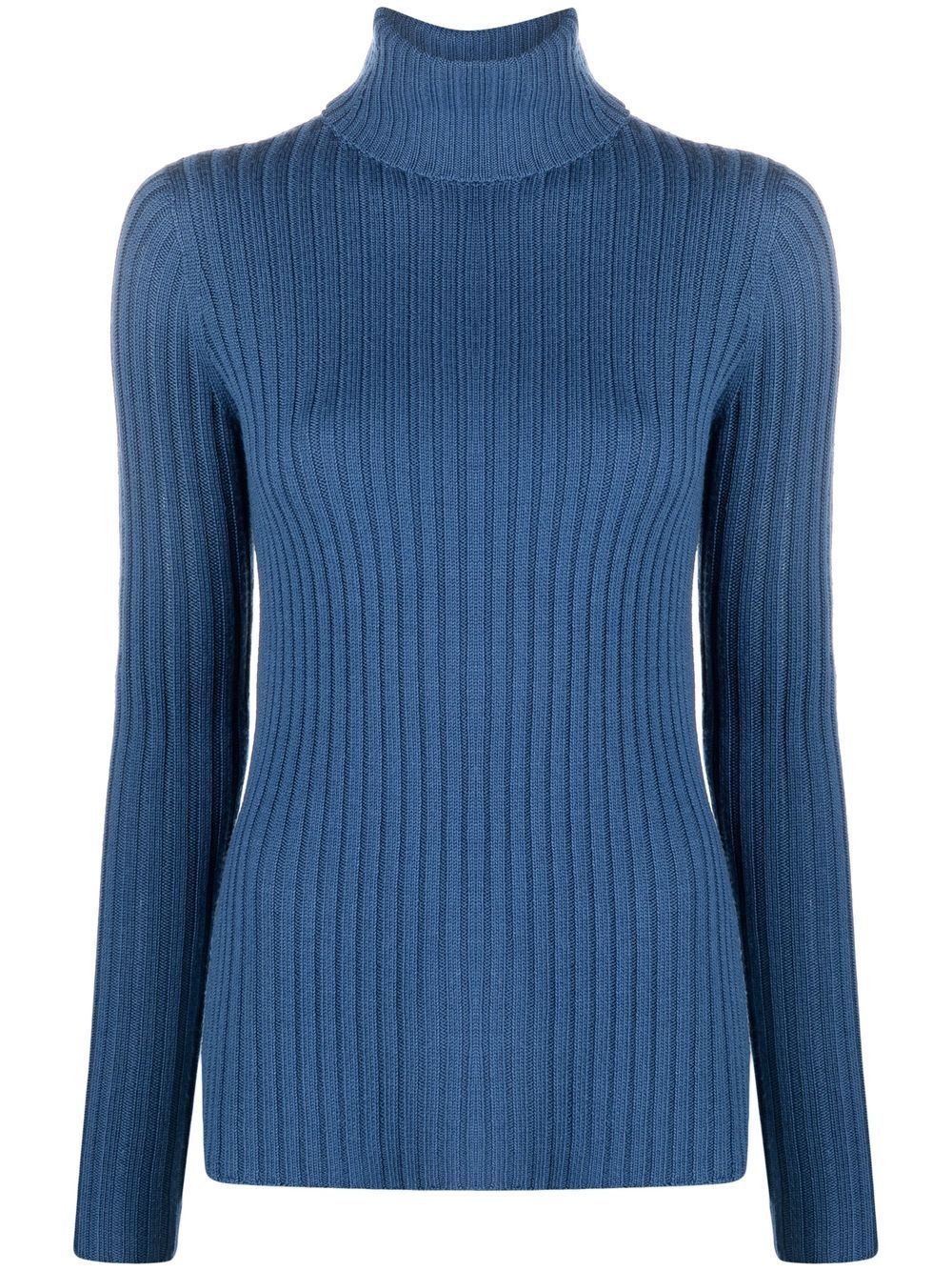 Polo Ralph Lauren ribbed-knit wool jumper - Blue von Polo Ralph Lauren