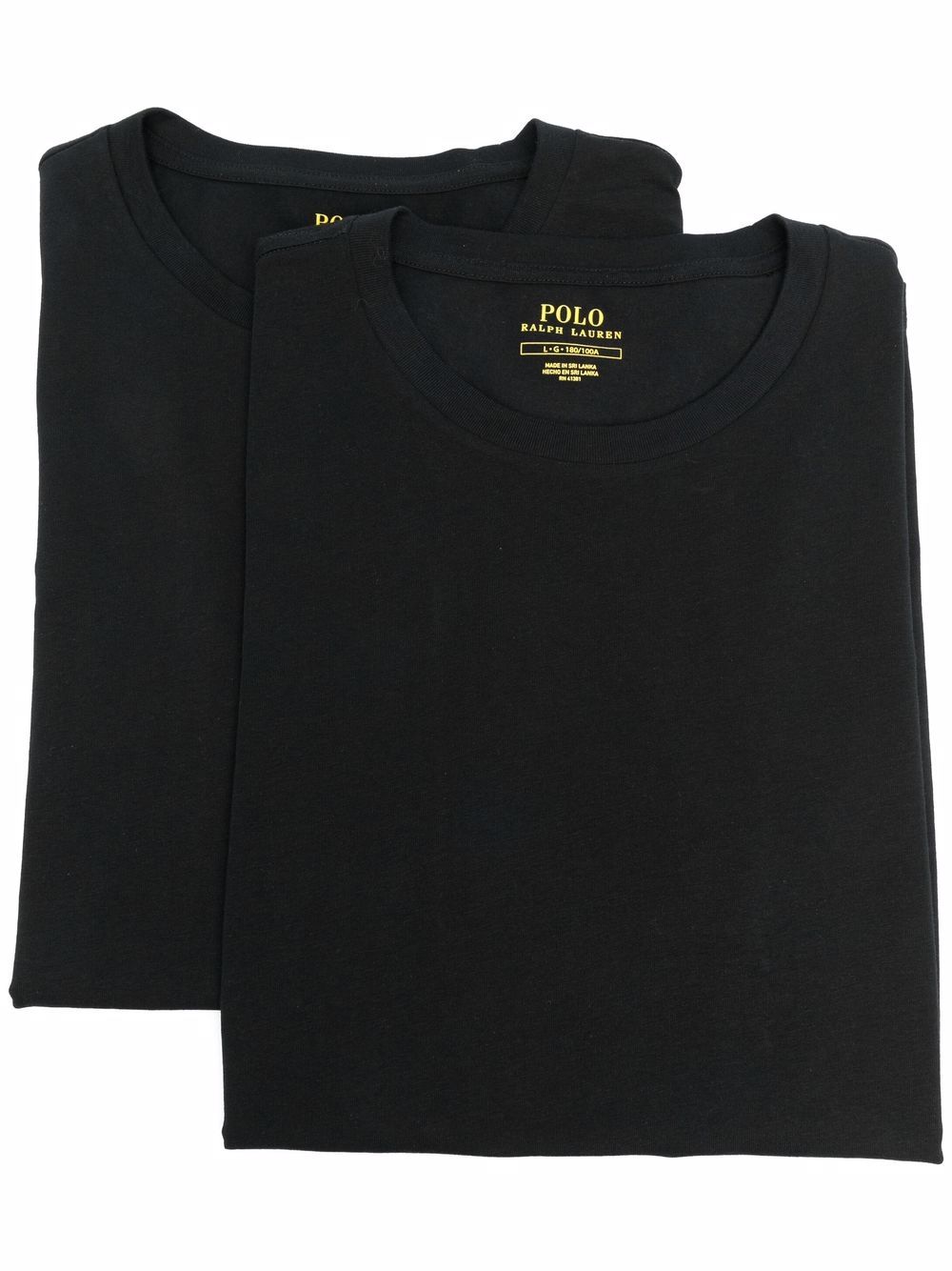 Polo Ralph Lauren round neck short-sleeved T-shirt - Black von Polo Ralph Lauren