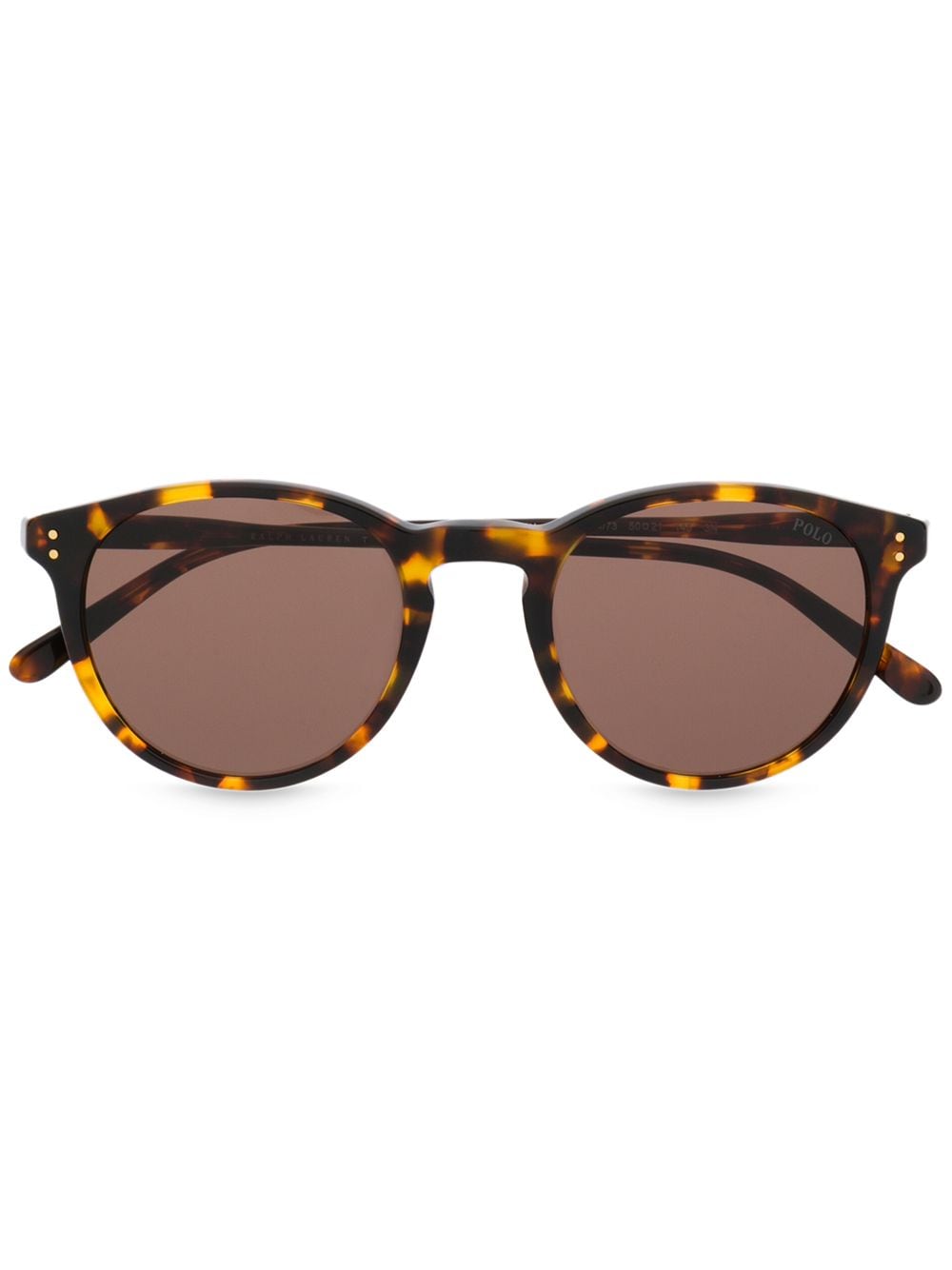 Polo Ralph Lauren round tortoiseshell sunglasses - Brown von Polo Ralph Lauren