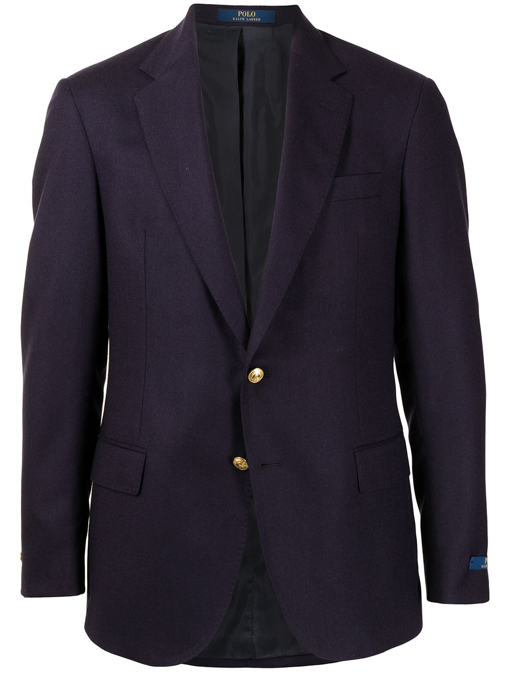 Polo Ralph Lauren single-breasted wool blazer - Blue von Polo Ralph Lauren