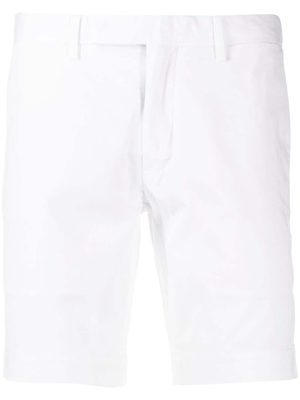Polo Ralph Lauren slim-fit tailored shorts - White von Polo Ralph Lauren