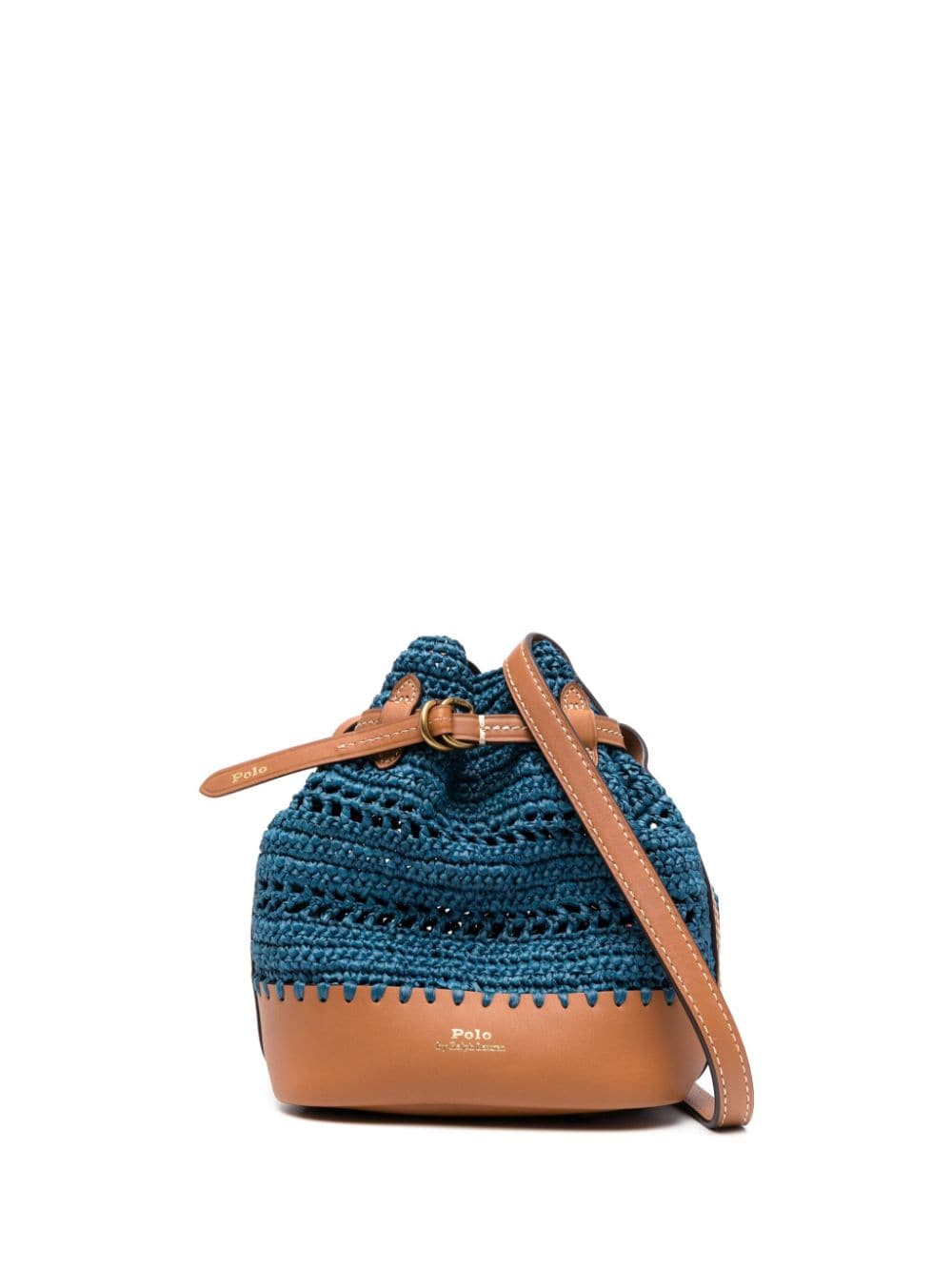 Polo Ralph Lauren small Bellport bucket bag - Blue von Polo Ralph Lauren