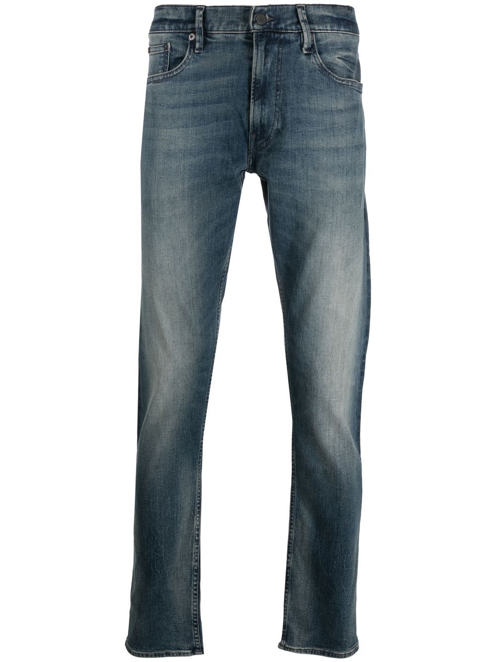 Polo Ralph Lauren stonewashed slim-cut jeans - Blue von Polo Ralph Lauren