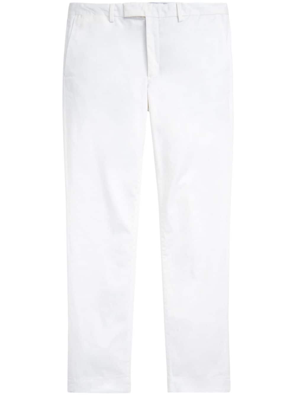 Polo Ralph Lauren straight-let chino trousers - White von Polo Ralph Lauren