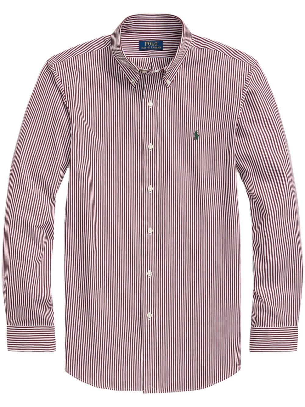 Polo Ralph Lauren striped Polo Pony cotton shirt - Red von Polo Ralph Lauren