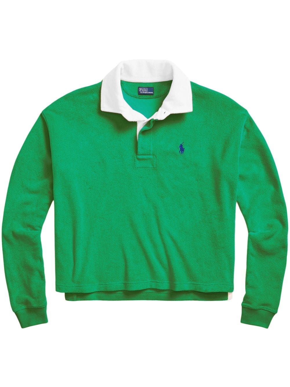 Polo Ralph Lauren terry-cloth polo top - Green von Polo Ralph Lauren