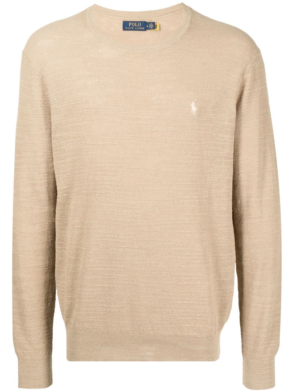 Polo Ralph Lauren textured knit jumper - Neutrals von Polo Ralph Lauren