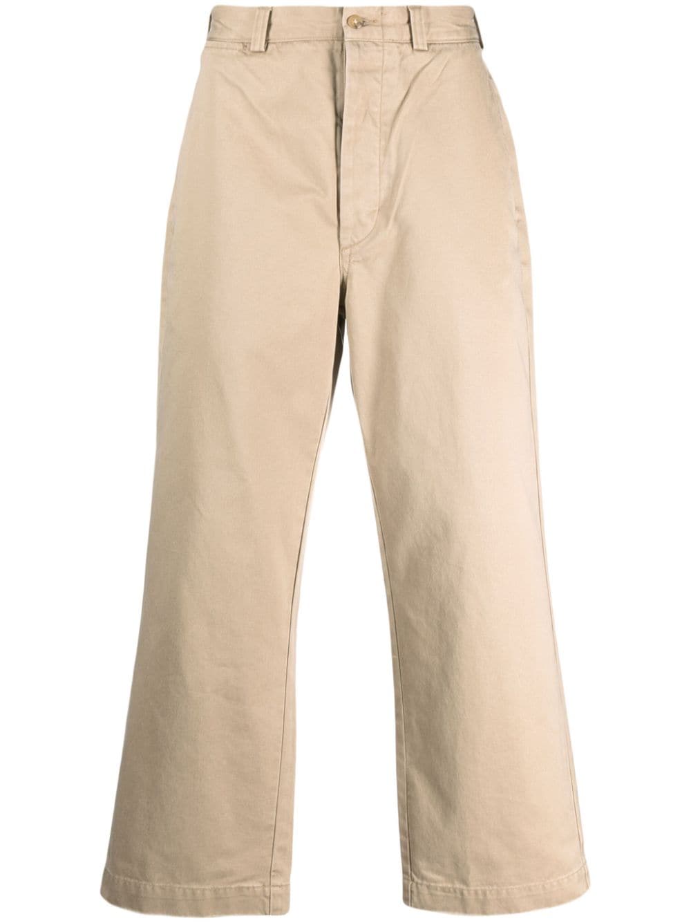 Polo Ralph Lauren wide-leg chino trousers - Neutrals von Polo Ralph Lauren