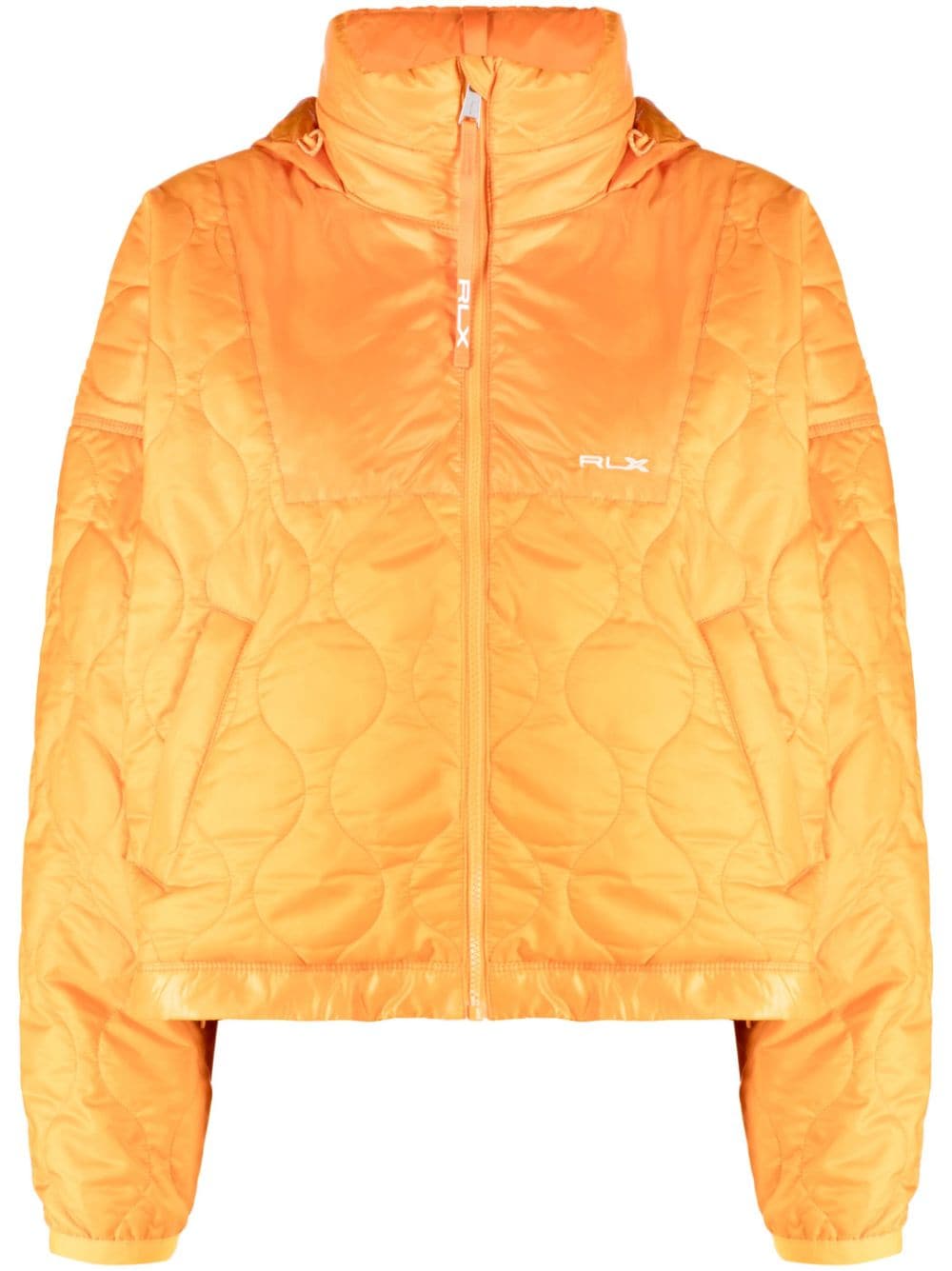 RLX Ralph Lauren zip-up puffer jacket - Orange von RLX Ralph Lauren