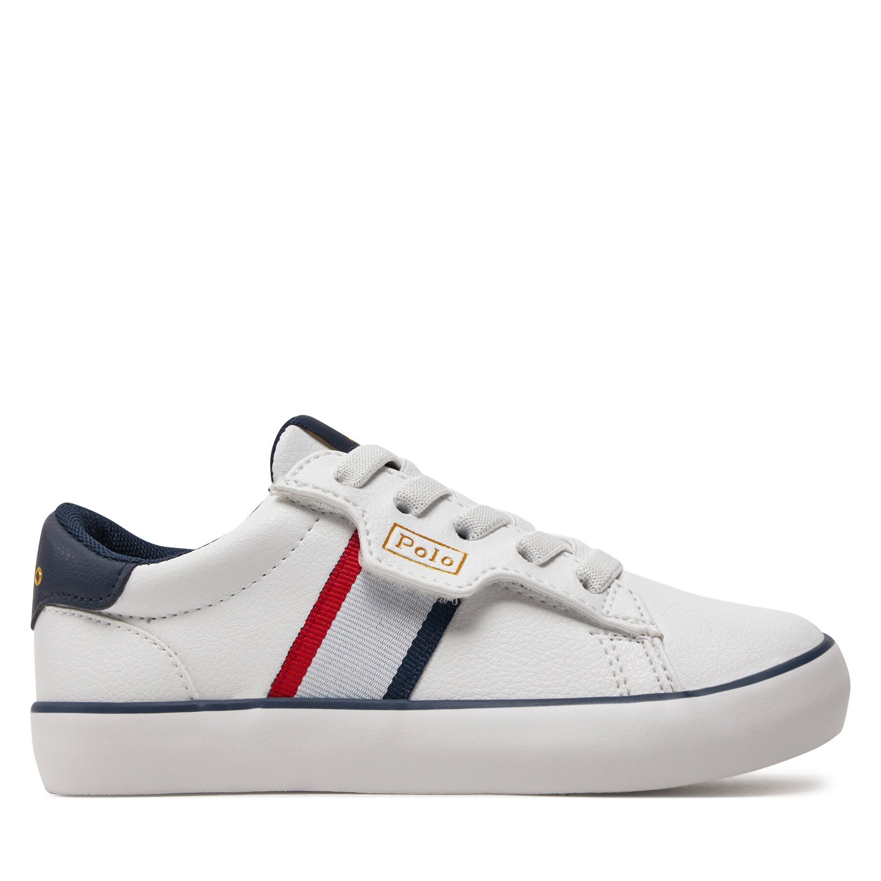 Sneakers Polo Ralph Lauren RL00572100 C White Tumbled/Navy/Red von Polo Ralph Lauren