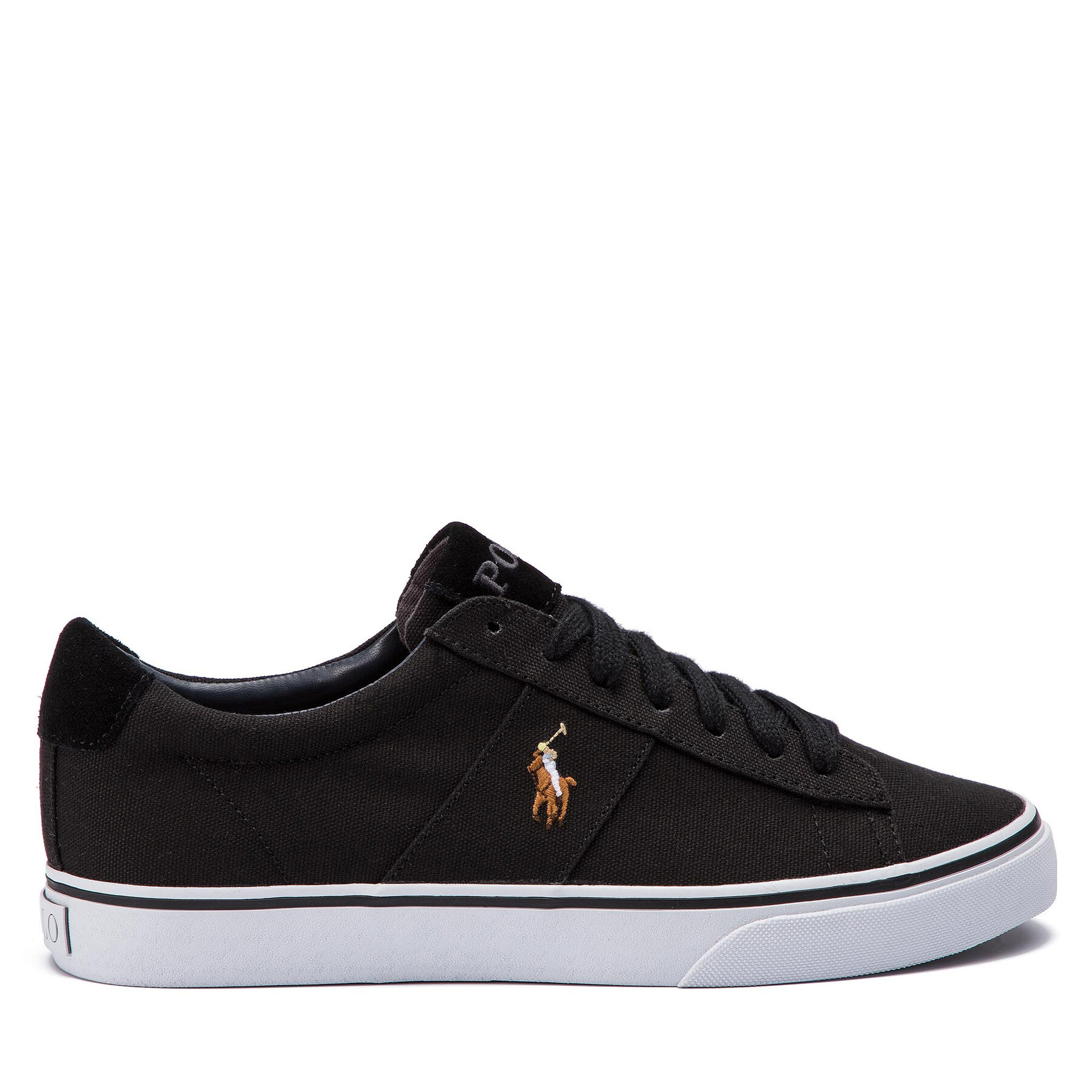 Sneakers aus Stoff Polo Ralph Lauren Sayer 816749369001 Black von Polo Ralph Lauren