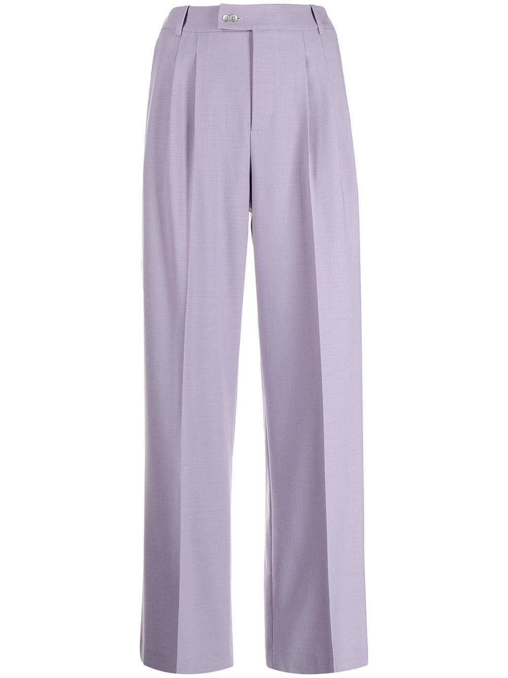 Ports V high-waist tailored trousers - Purple von Ports V