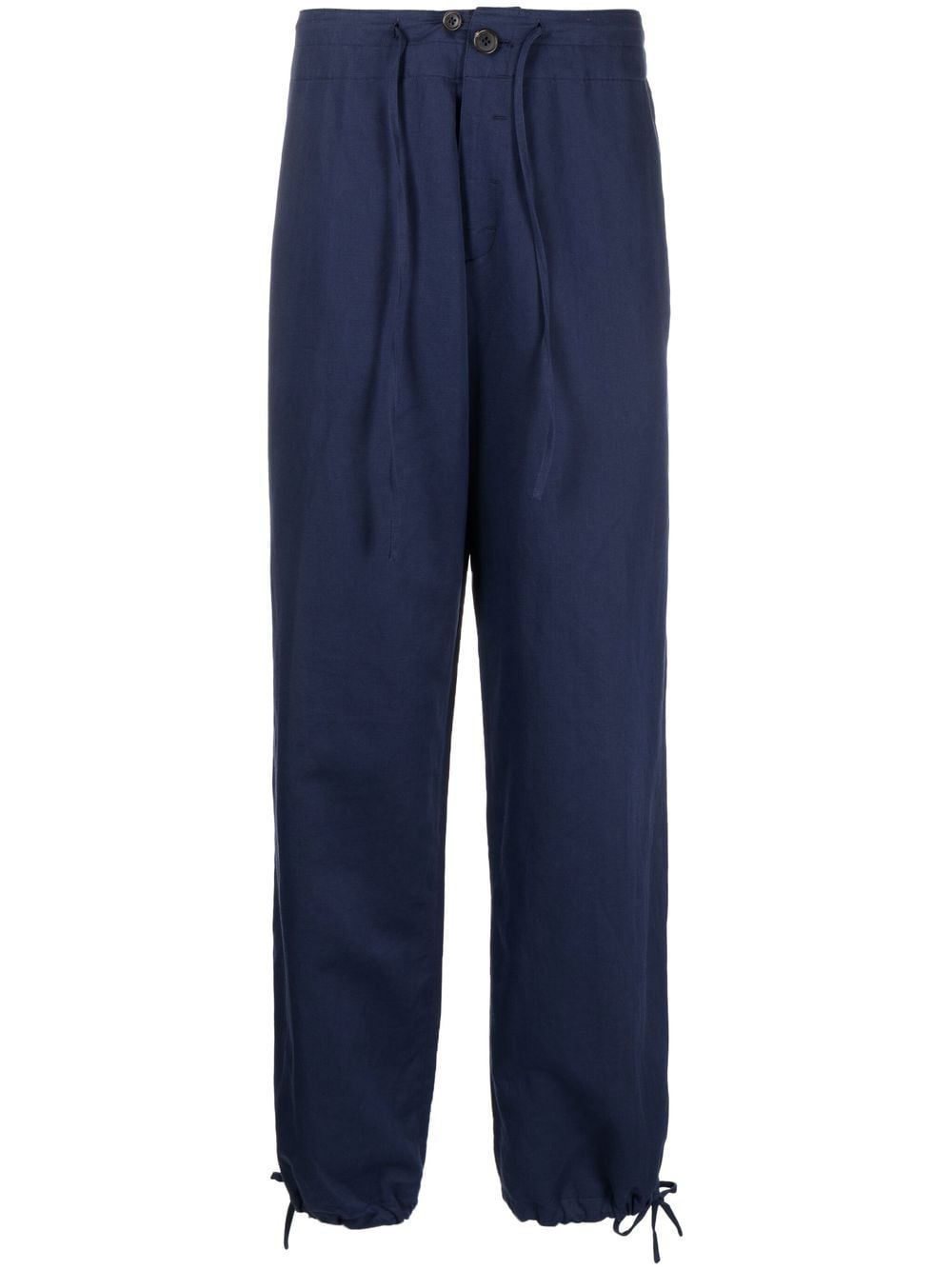 Ports V logo-patch track pants - Blue von Ports V