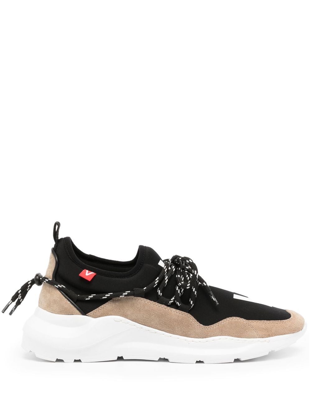 Ports V low-top lace-up sneakers - Black von Ports V