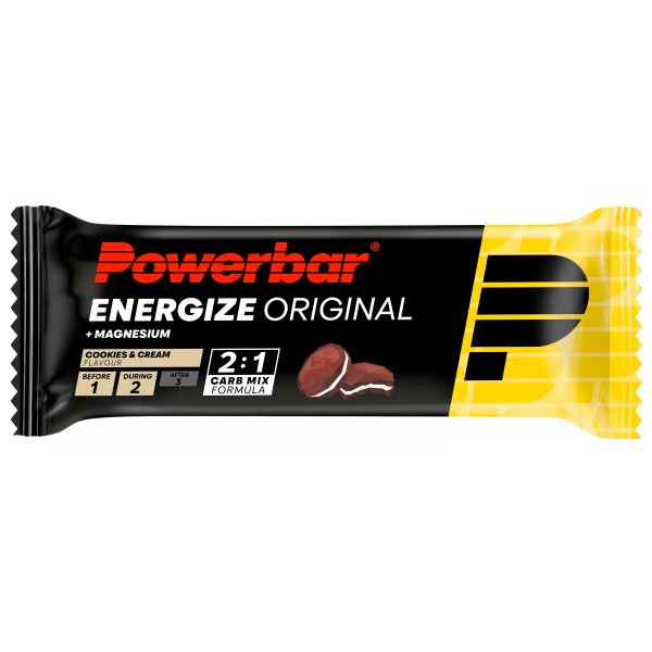 PowerBar - Energize Original Cookies Cream - Energieriegel Gr 55 g cookies & cream PowerBar - Energize Original Cookies Cream - Energieriegel Gr 55 g cookies & cream von PowerBar