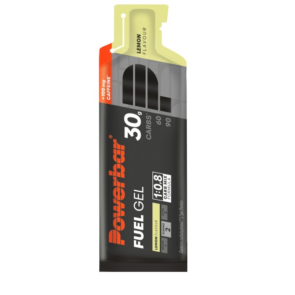 PowerBar - Fuel Gel 30 Lemon (mit Koffein) - Energiegel Gr 50 ml gelb von PowerBar