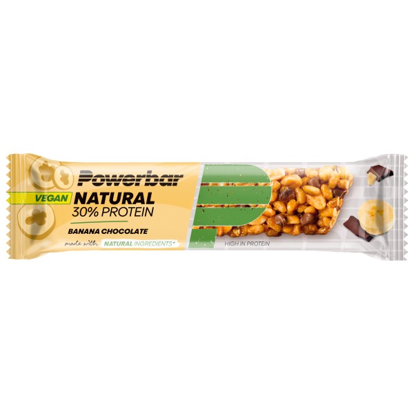 PowerBar - Natural Protein (Vegan) Banana Chocolate - Recoveryriegel Gr 40 g banana chocolate von PowerBar