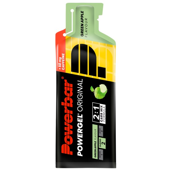PowerBar - Powergel Original Green Apple (mit Koffein) - Energiegel Gr 41 g grün von PowerBar