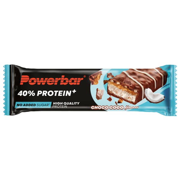 PowerBar - Protein 40% Crisp Low Sugar Choco Coconut - Recoveryriegel Gr 40 g chocolate / coconut von PowerBar
