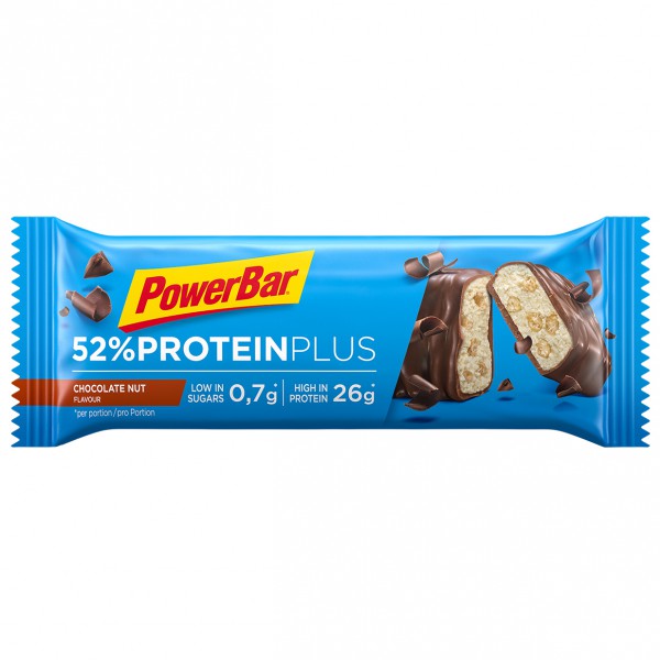 PowerBar - ProteinPlus 52% Chocolate Nuts - Recoveryriegel Gr 50 g chocolate nuts von PowerBar