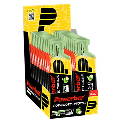 Power Original Green Apple 24 x 41 g Energy Gel Power Original Green Apple 24 x 41 g Energy Gel von Powerbar