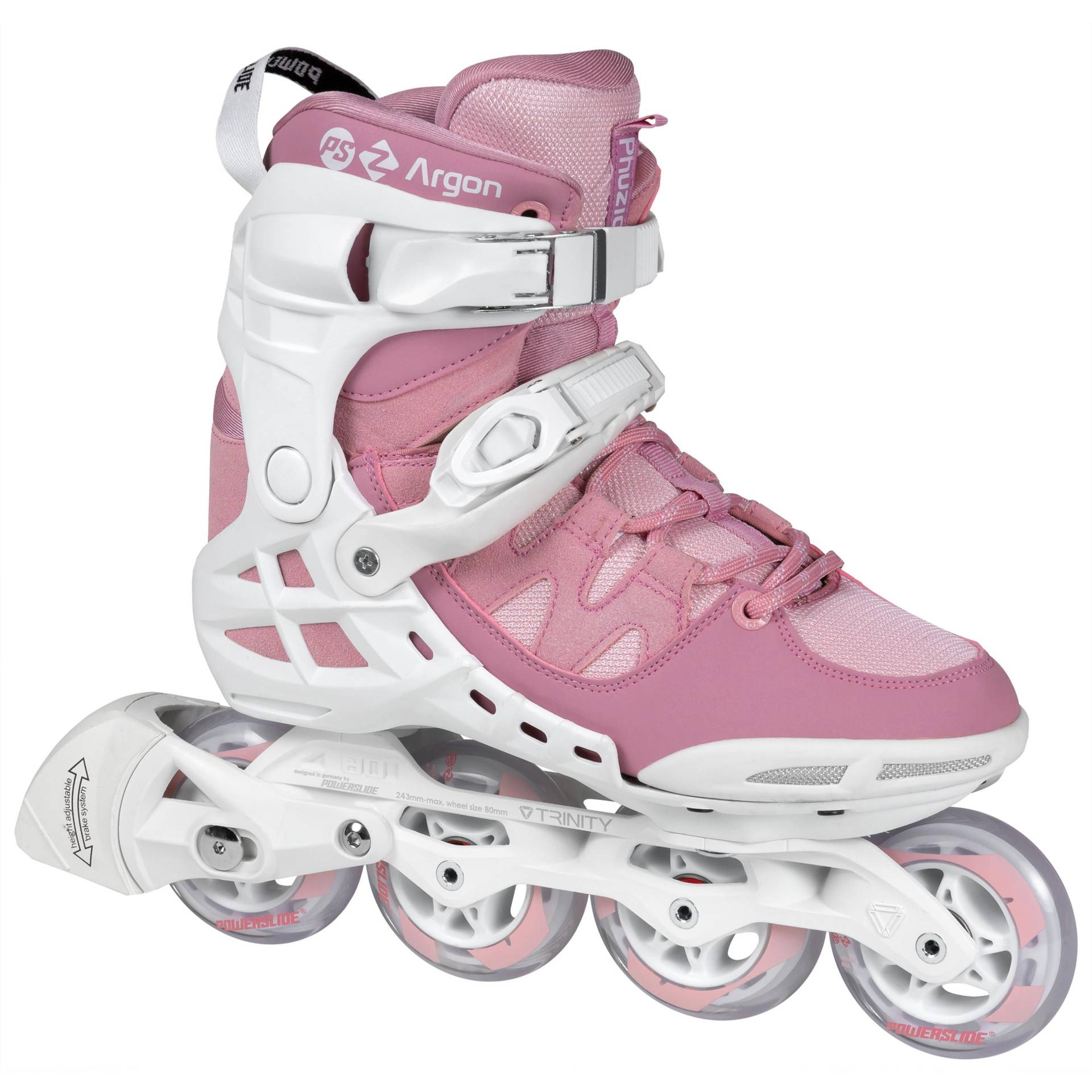 POWERSLIDE Argon Rose 80 Fitness Skates Damen