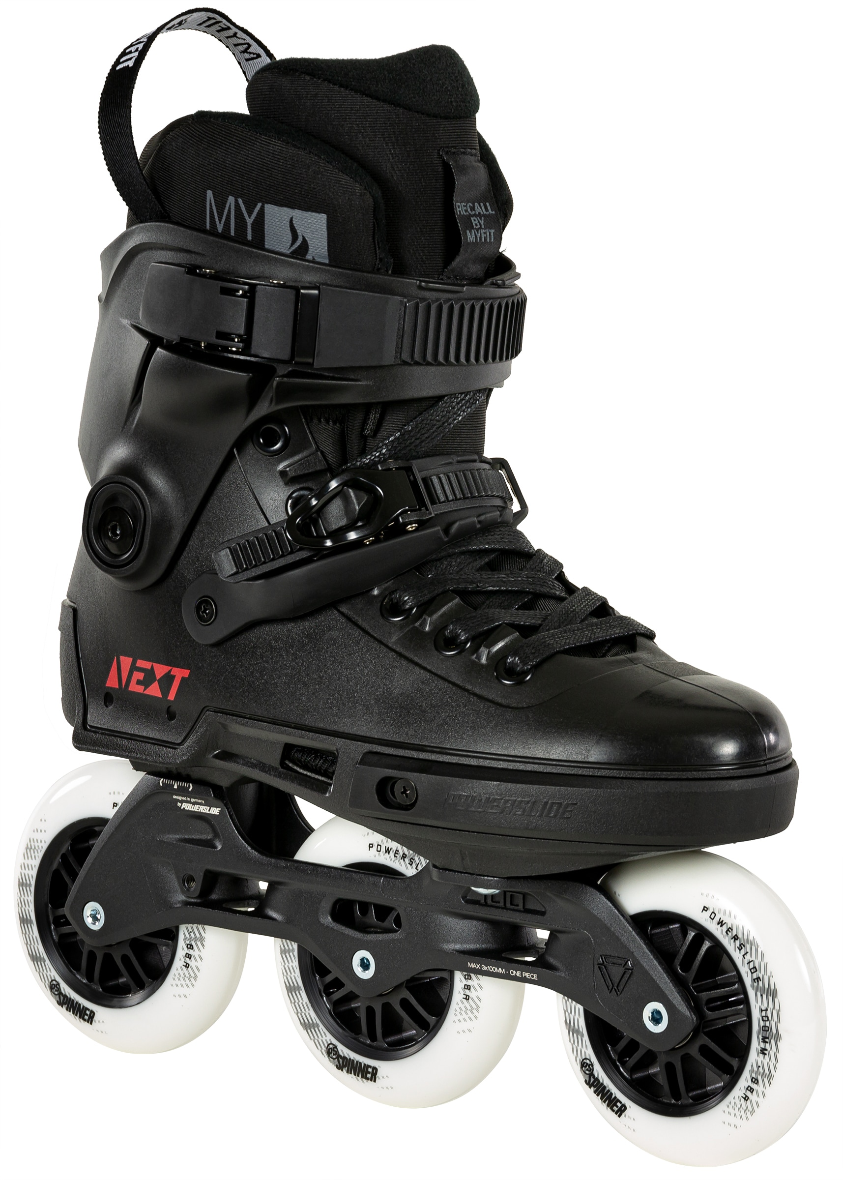 Powerslide Inlineskates »Next Core Black 100« von Powerslide