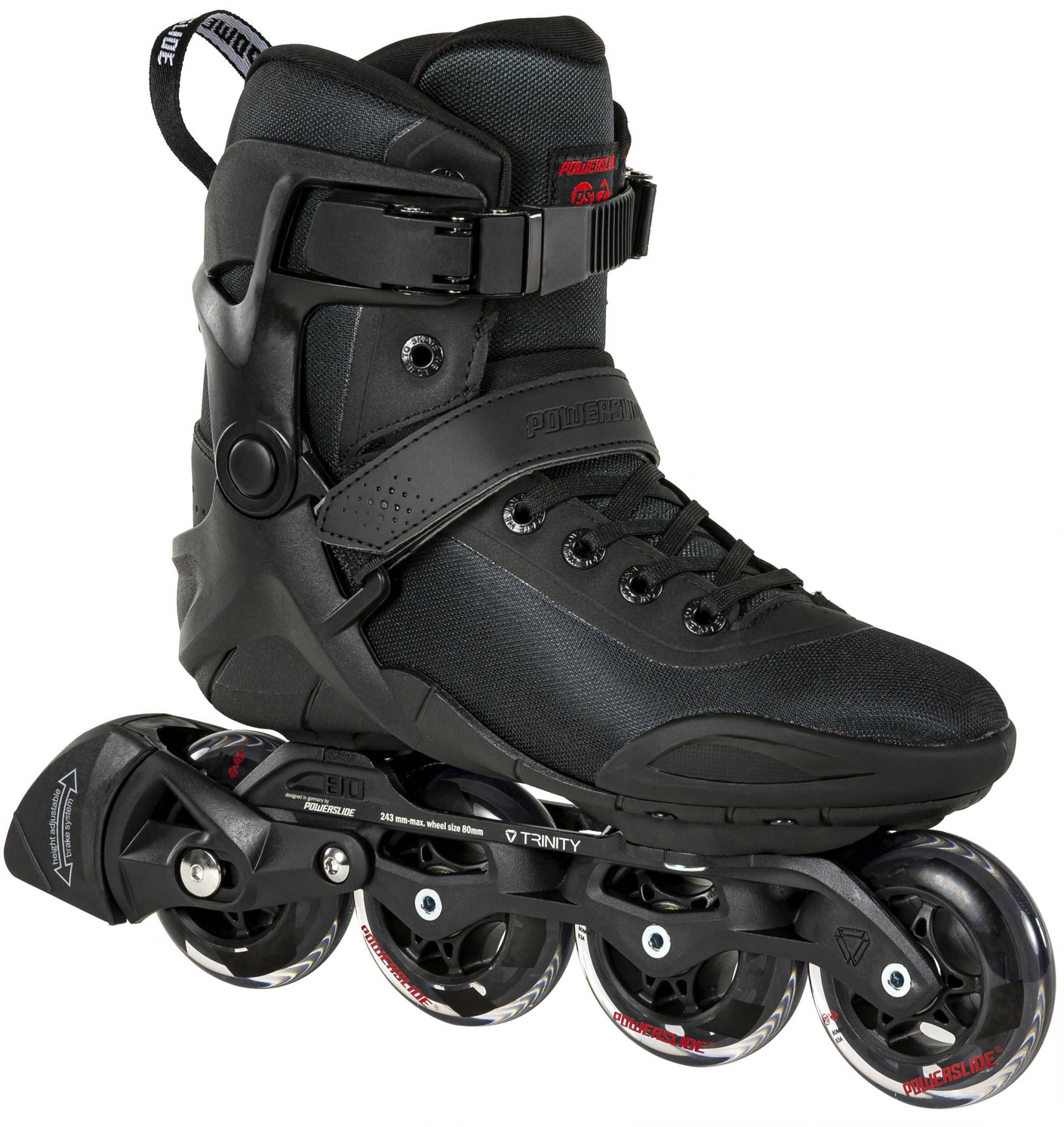 Powerslide Inlineskates »Phuzion Radon Black 80«