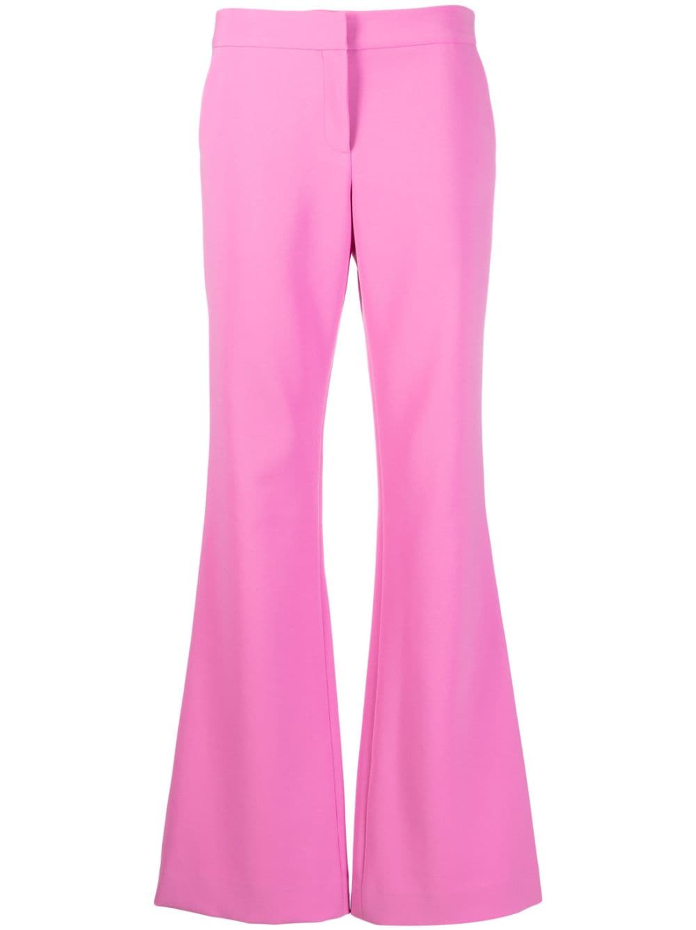 Prabal Gurung high-waisted flared trousers - Pink von Prabal Gurung