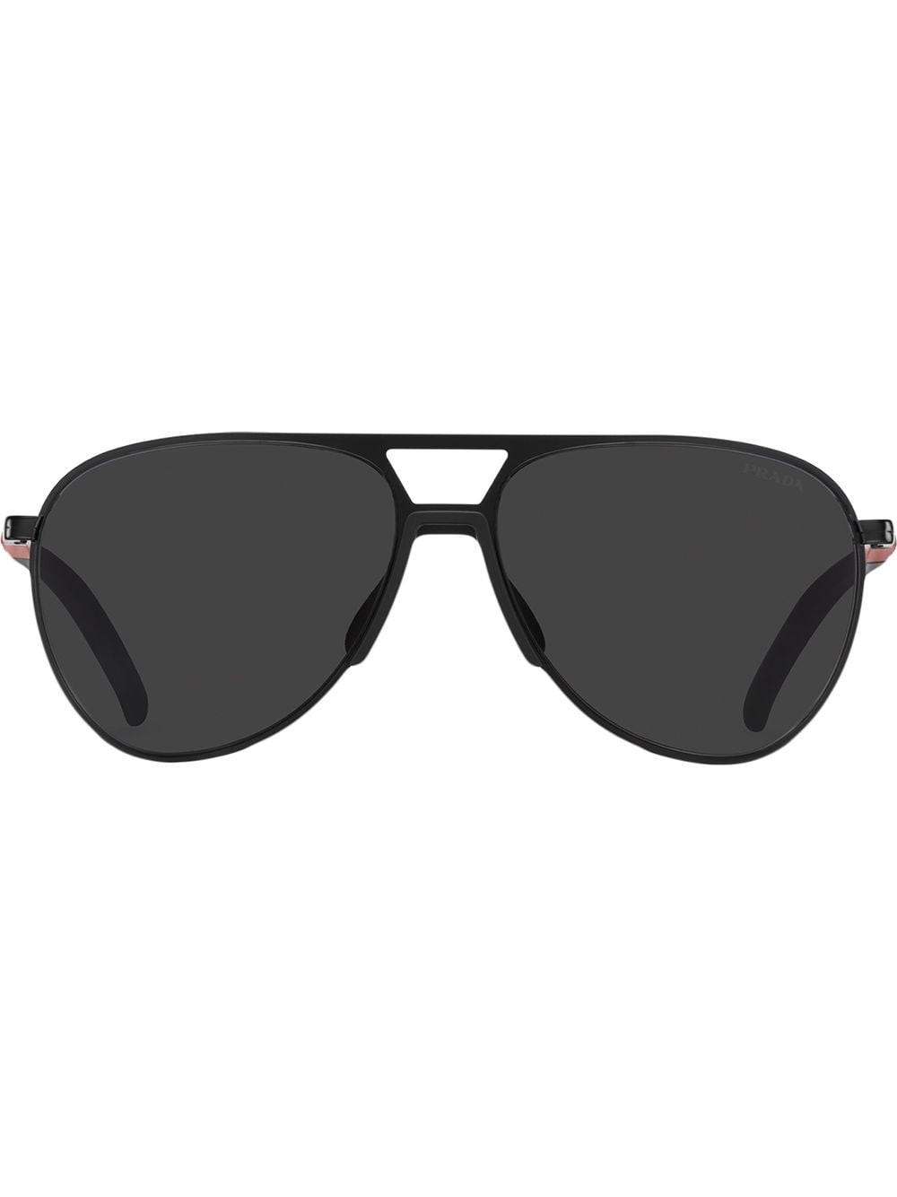 Prada Eyewear Linea Rossa pilot-frame sunglasses - Grey von Prada Eyewear