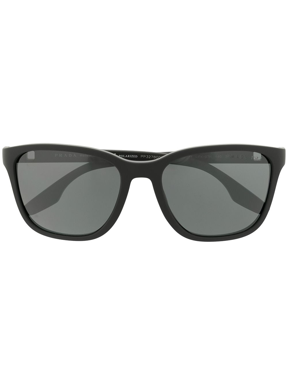 Prada Linea Rossa Linea Rossa square-frame sunglasses - Black von Prada Linea Rossa