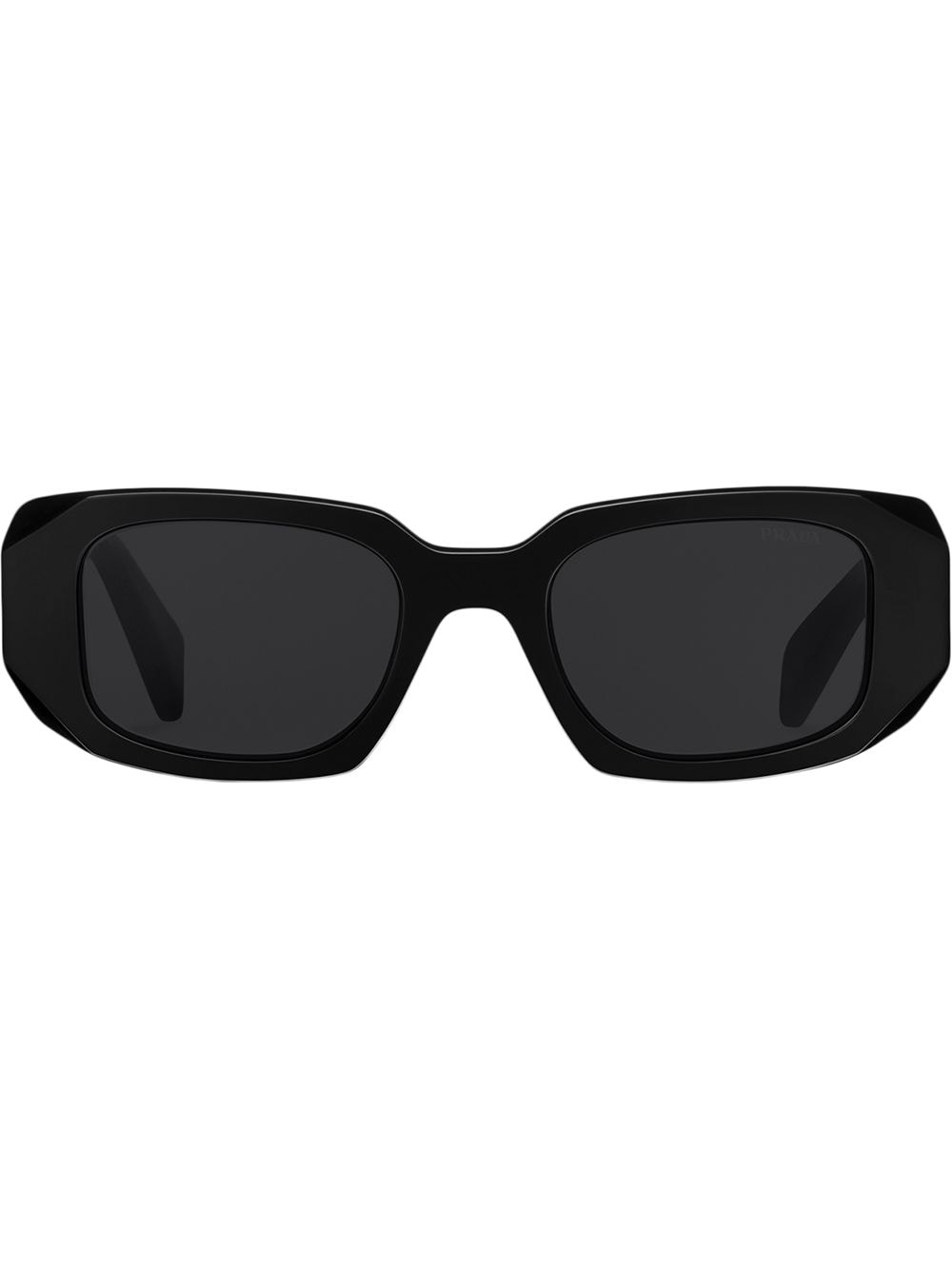 Prada Eyewear Runway oversize-frame sunglasses - Black von Prada Eyewear