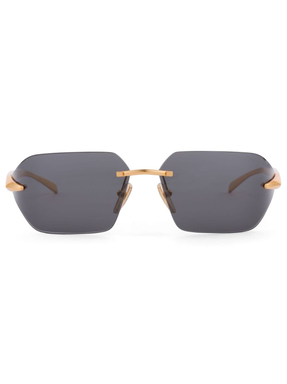 Prada Eyewear Runway tinted sunglasses - Grey von Prada Eyewear