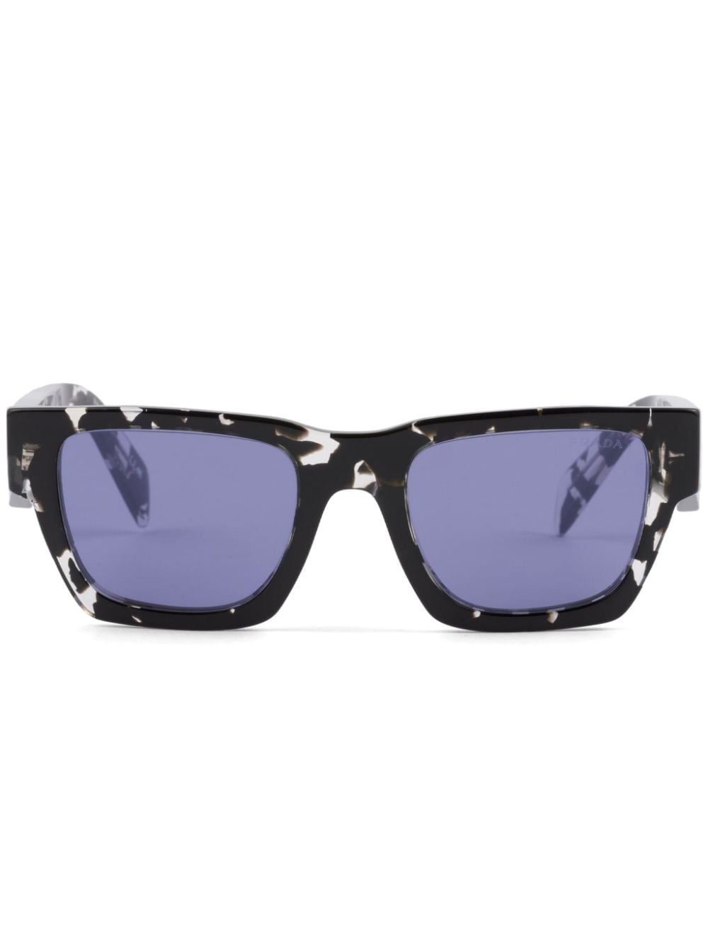Prada Eyewear Symbole square-frame sunglasses - Black von Prada Eyewear