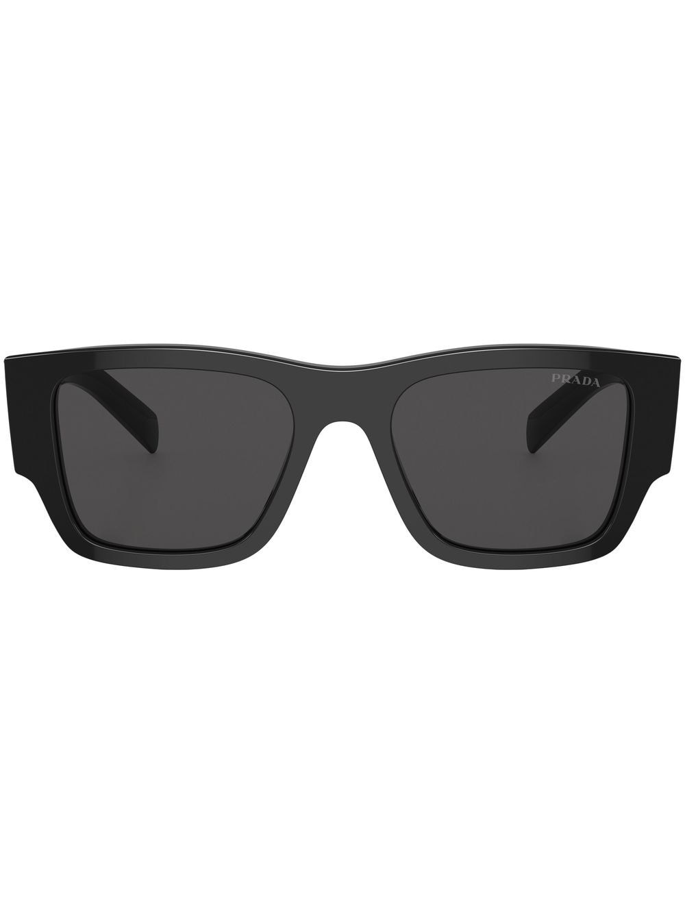 Prada Eyewear logo-arm detail sunglasses - Black von Prada Eyewear