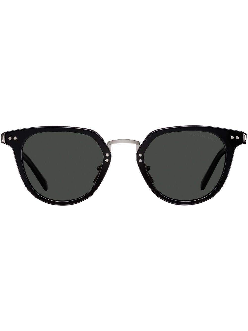 Prada Eyewear round-frame sunglasses - Black von Prada Eyewear