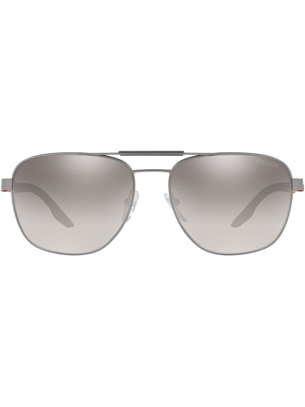 Prada Linea Rossa pilot-frame tinted sunglasses - Grey von Prada Linea Rossa