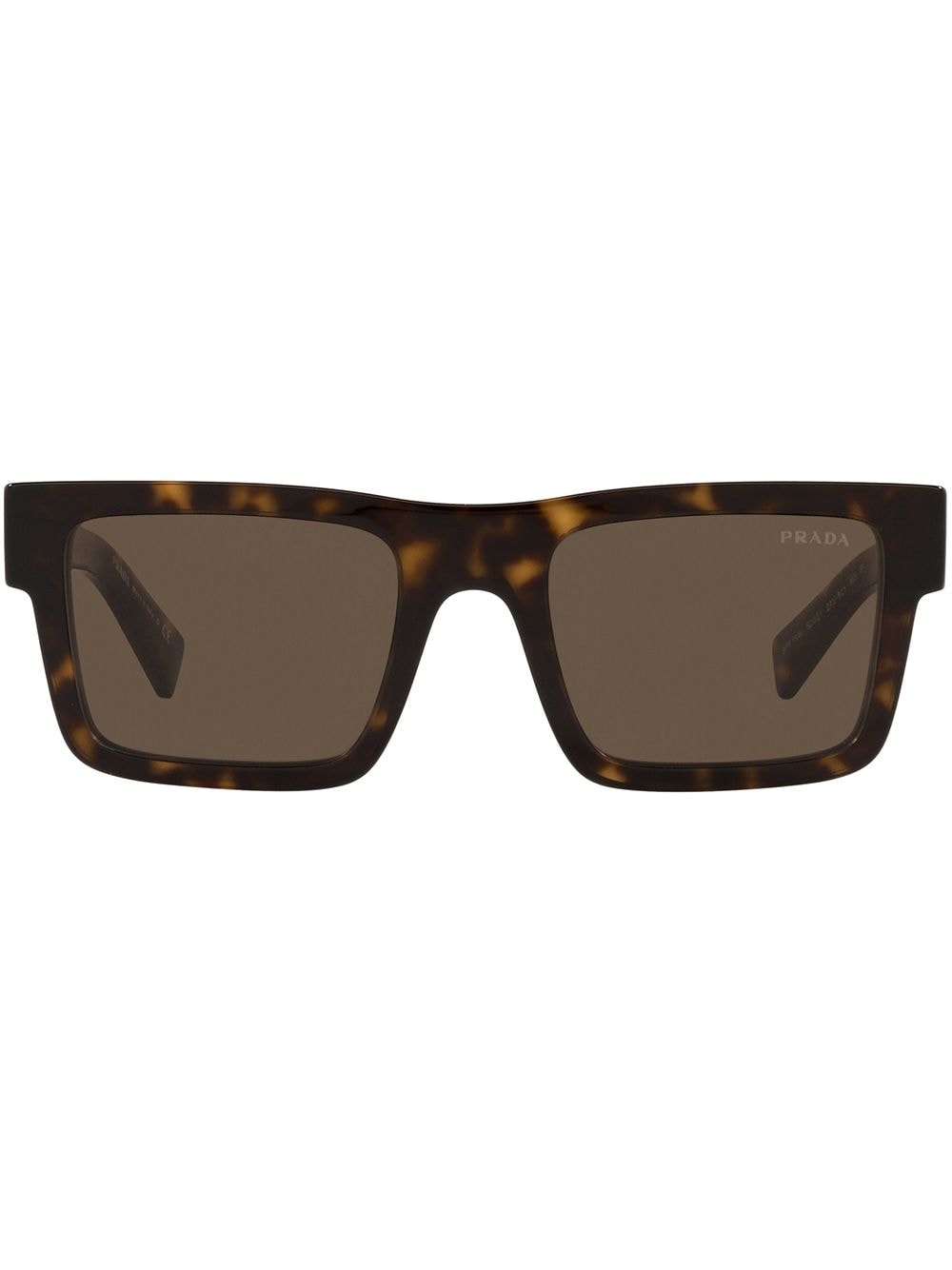 Prada Eyewear rectangular-frame sunglasses - Green von Prada Eyewear