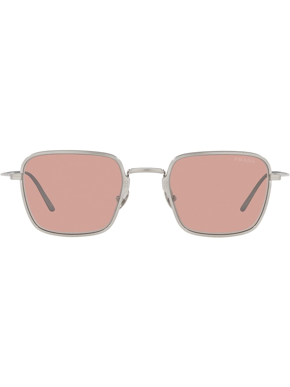 Prada Eyewear square-frame sunglasses - Silver von Prada Eyewear