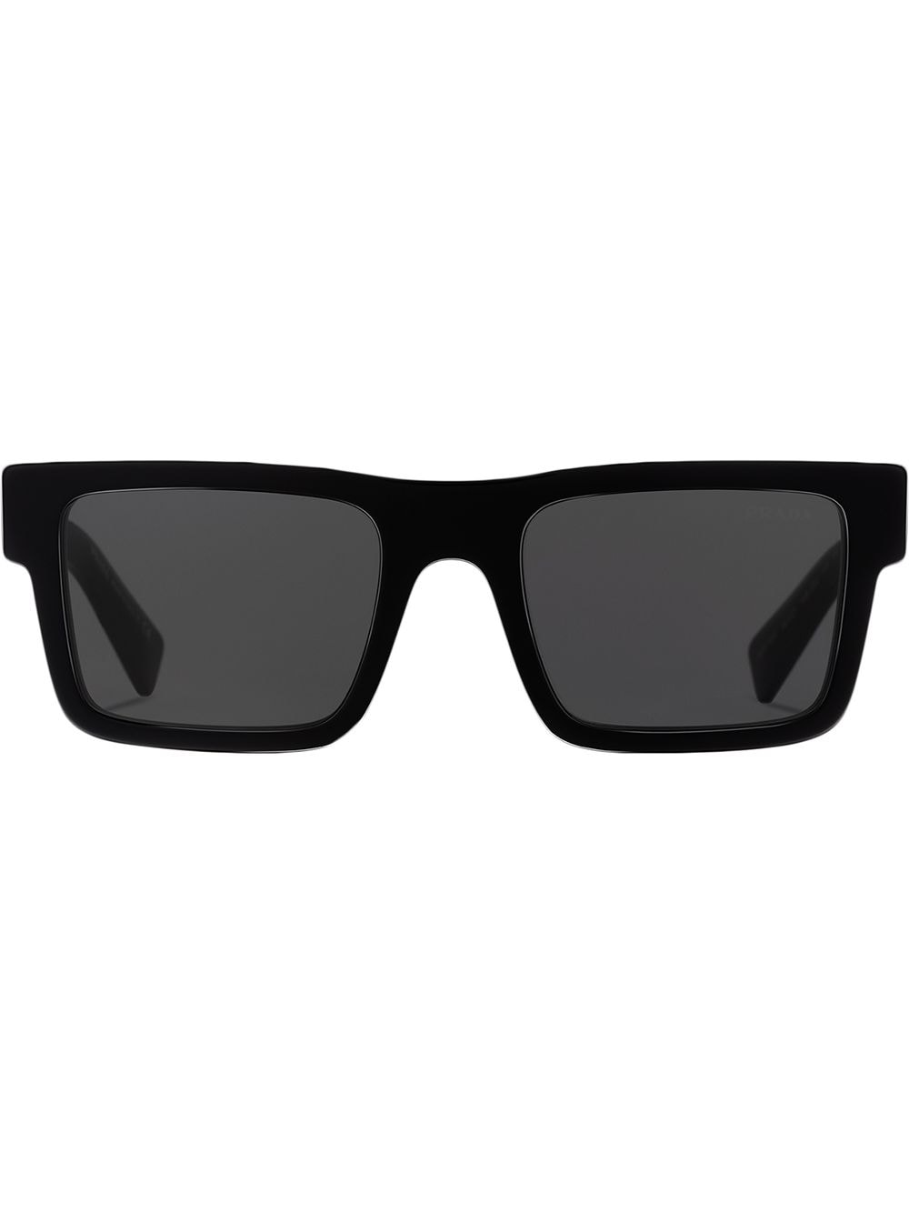 Prada Eyewear rectangle-frame sunglasses - Black von Prada Eyewear