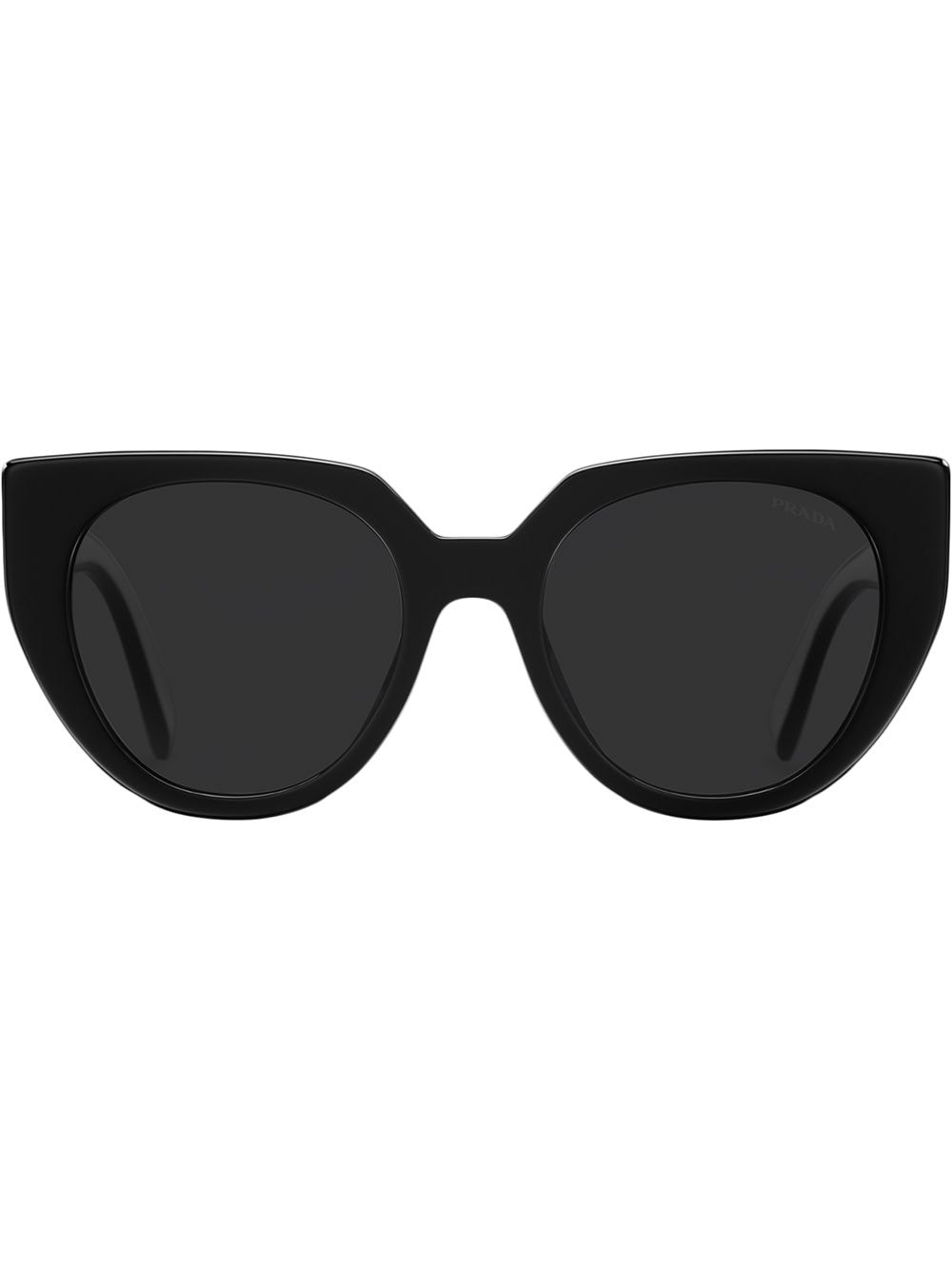Prada Eyewear oversize-frame sunglasses - Black von Prada Eyewear