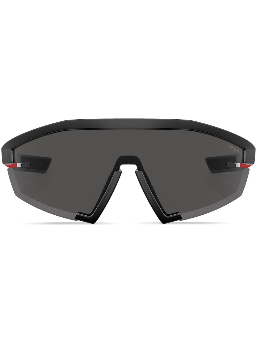 Prada Linea Rossa PS 03ZS pilot-frame sunglasses - Black von Prada Linea Rossa