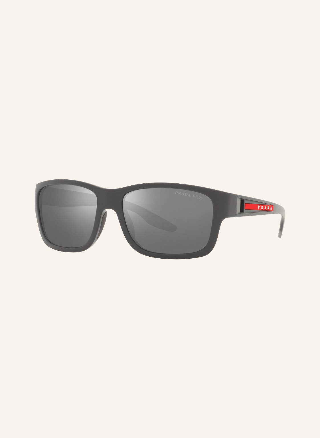 Prada Linea Rossa Sonnenbrille Ps 01ws grau von Prada Linea Rossa