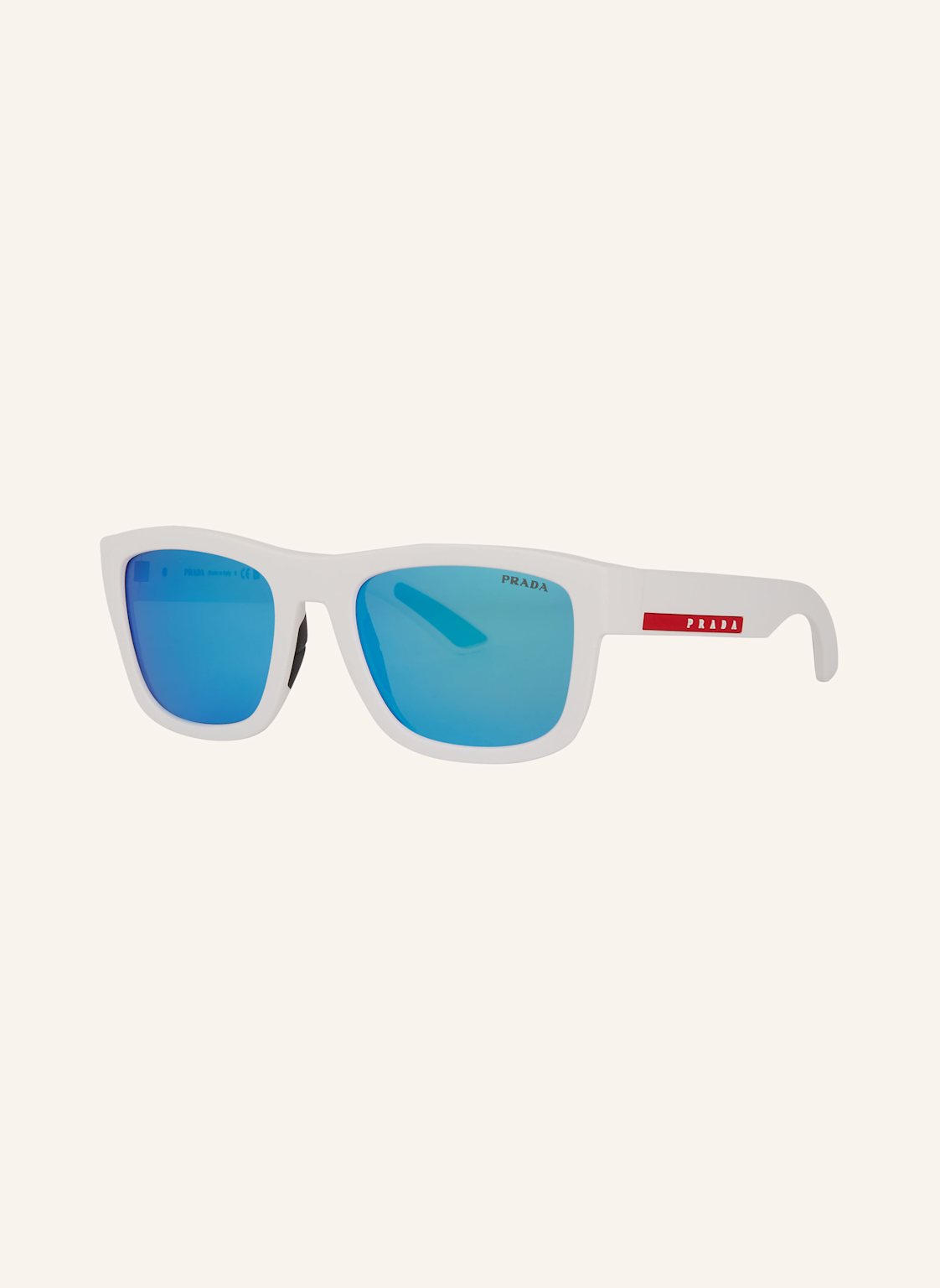 Prada Linea Rossa Sonnenbrille Ps 01zs weiss Prada Linea Rossa Sonnenbrille Ps 01zs weiss von Prada Linea Rossa