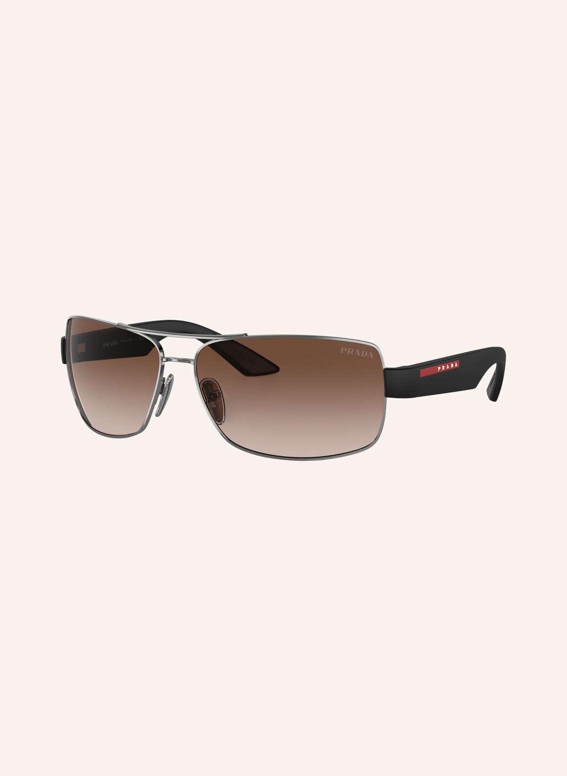 Prada Linea Rossa Sonnenbrille Ps 50zs grau von Prada Linea Rossa