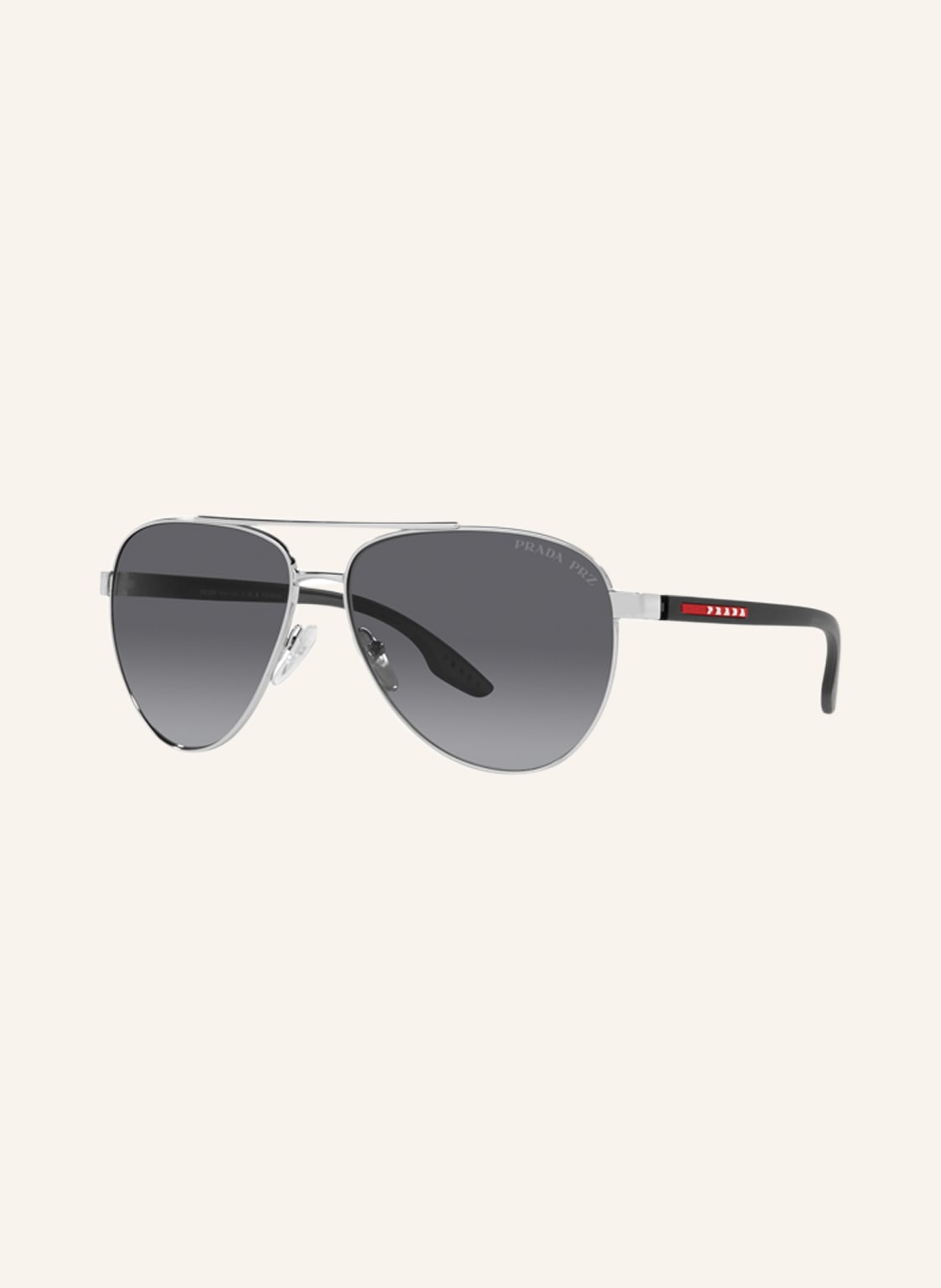 Prada Linea Rossa Sonnenbrille Ps 52ys silber von Prada Linea Rossa